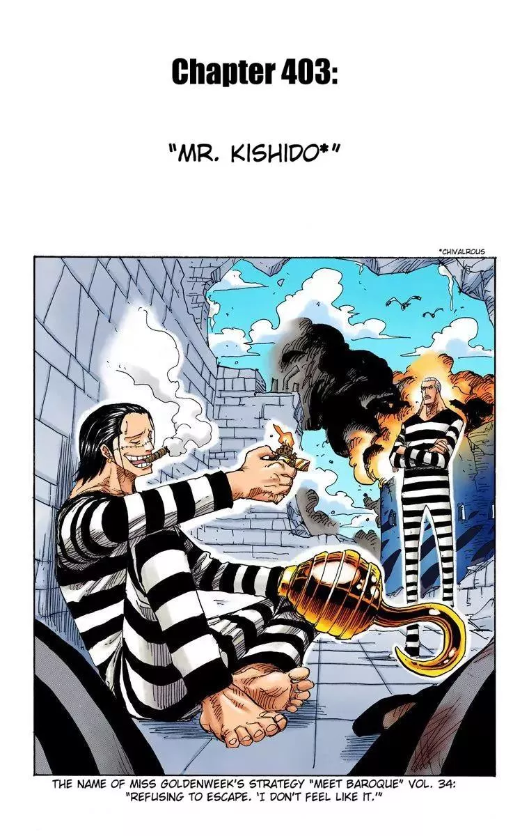 Read One Piece Chapter 403 - Mr Kishido Online