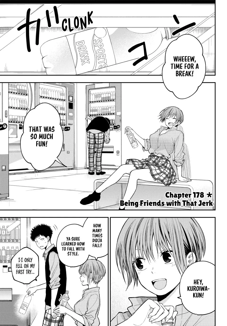 Read My Charms Are Wasted On Kuroiwa Medaka Chapter 178 - Being Friends with That Jerk Online