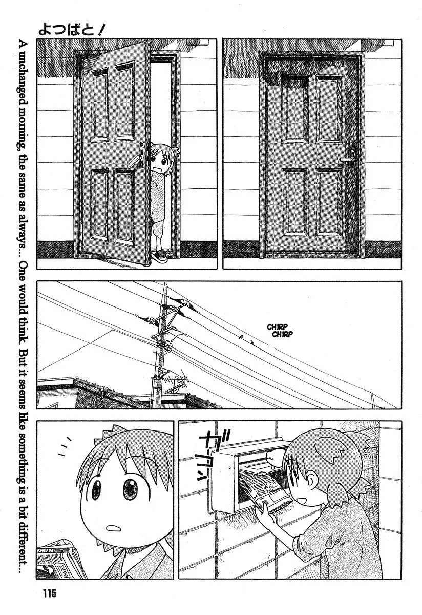 Read Yotsubato! Chapter 36 - Yotsuba & the Bicycle Online