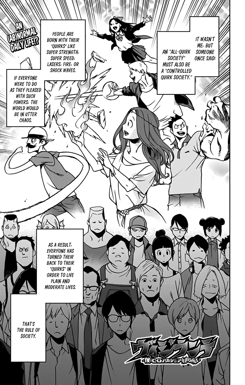 Read My Hero Academia: Vigilantes Chapter 3 - Gentle-Man, Once More Online