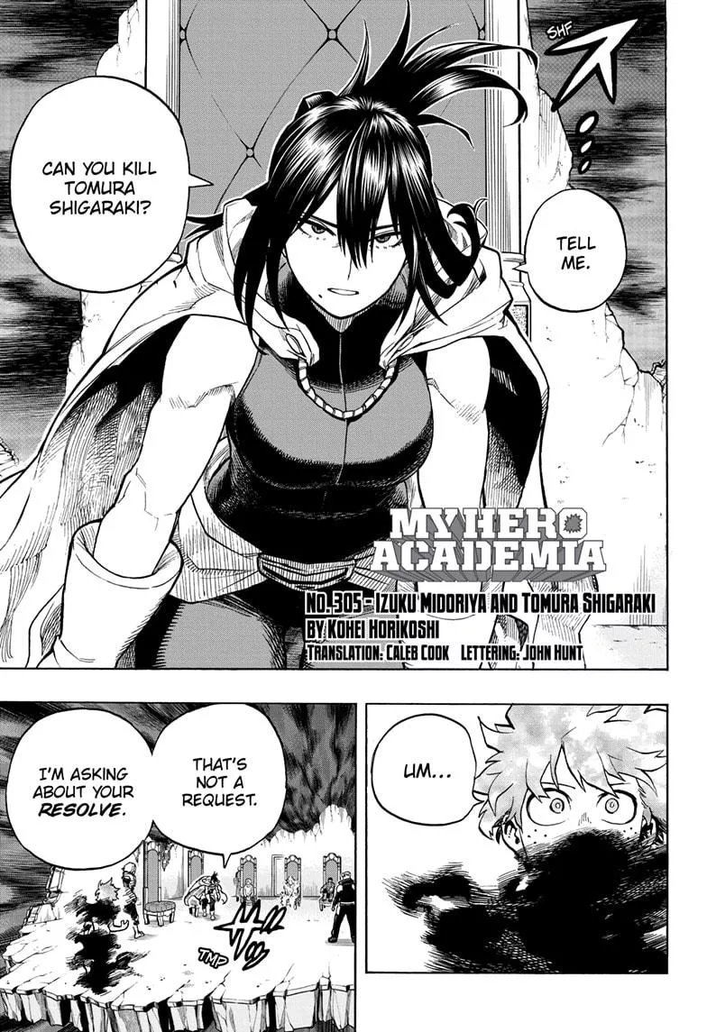 Read Boku no Hero Academia Chapter 305 Online