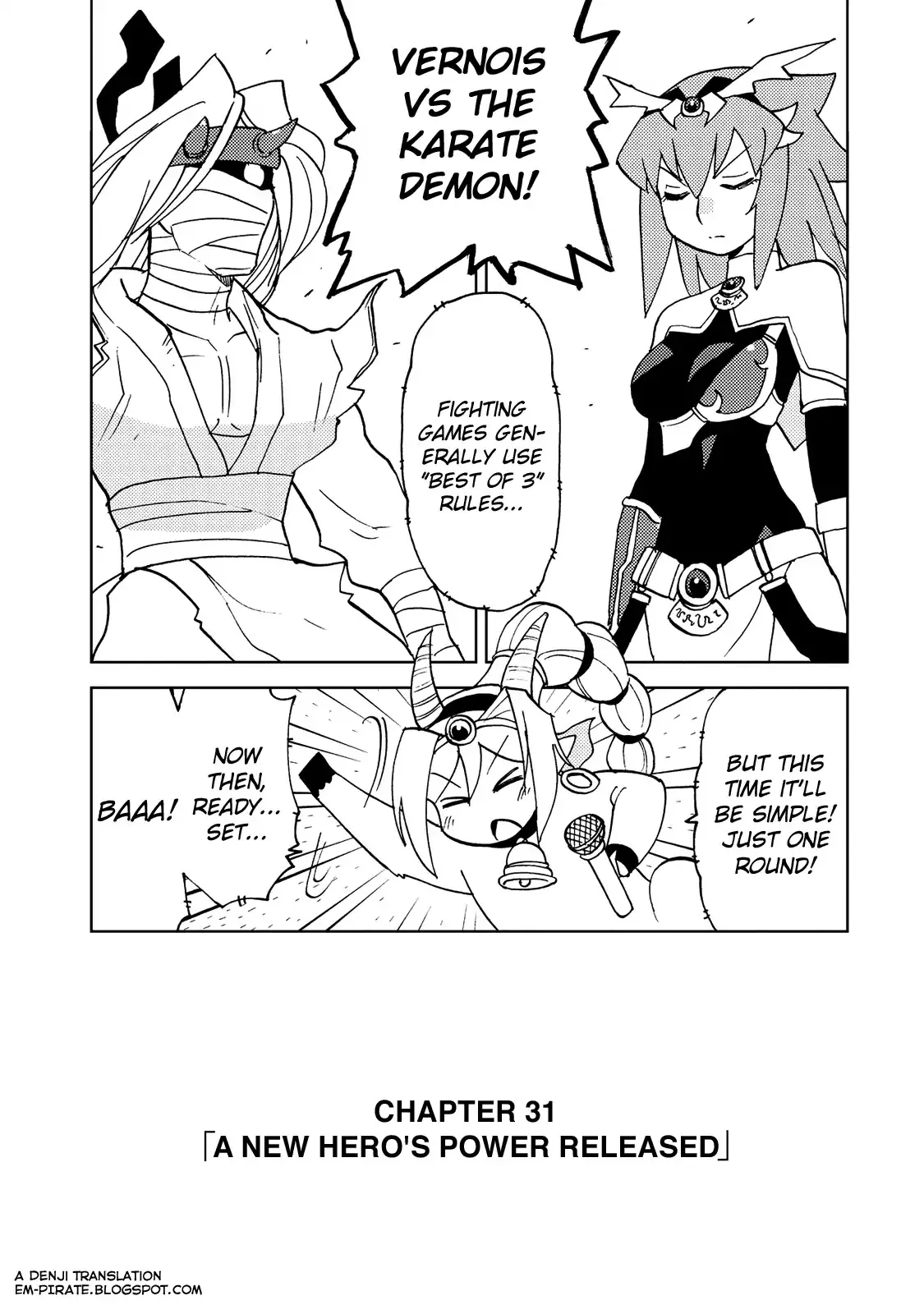 Read Choukadou Girl 1/6 Chapter 31 - A New Hero's Power Released Online