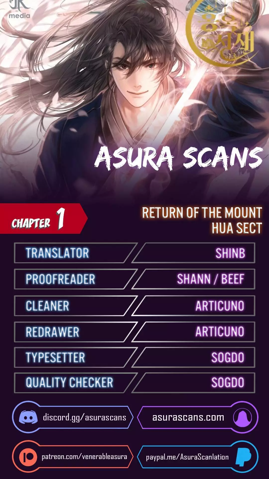 Read Return Of The Mount Hua Sect Chapter 1 Online