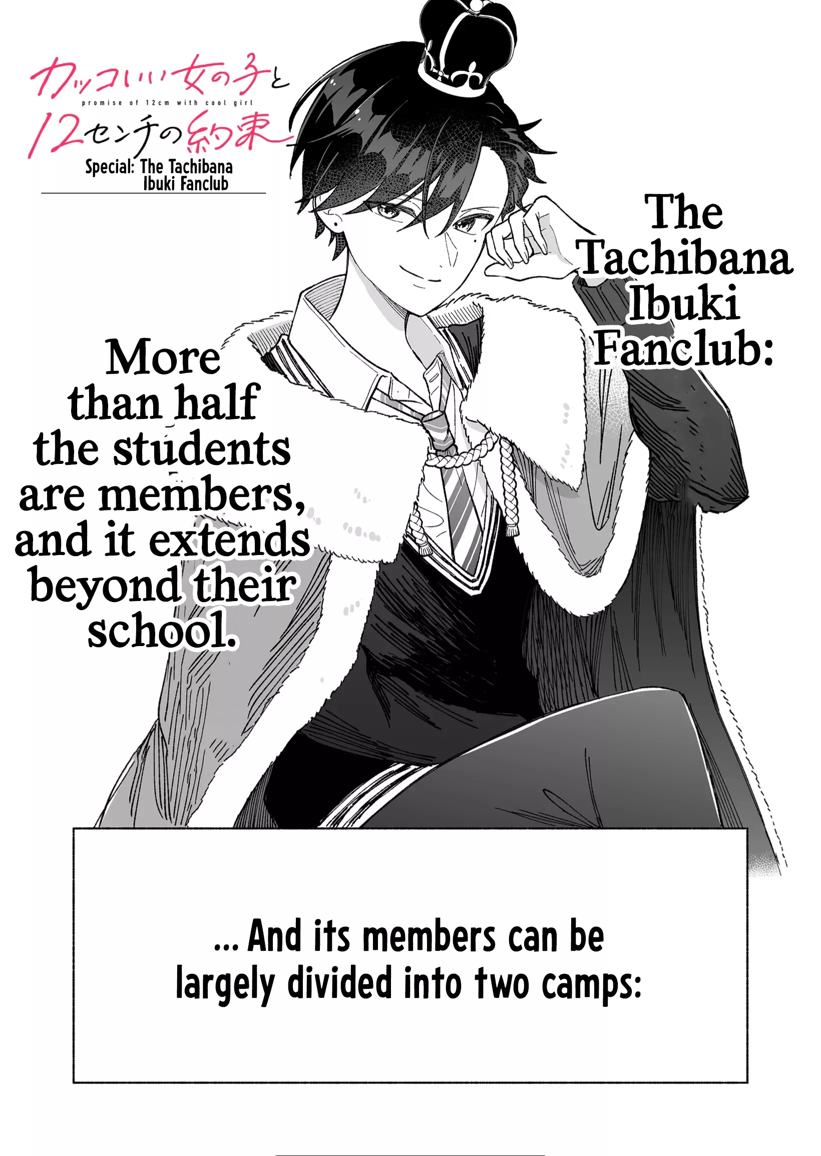 Read Kakkoii Onnanoko to 12-centi no Yakusoku Chapter 21.5 - Special: The Tachibana Ibuki Fanclub Online