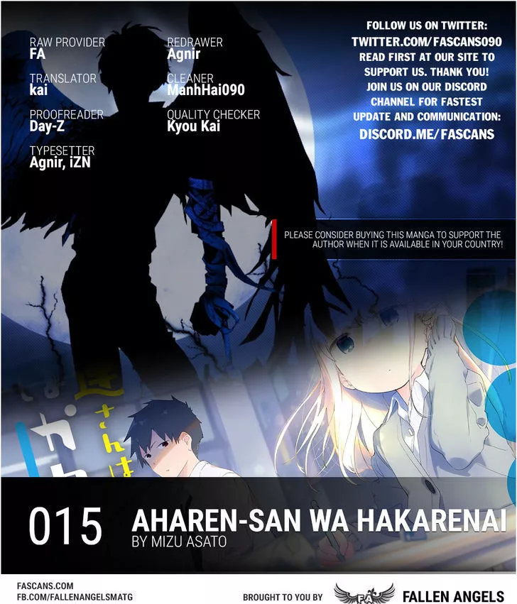 Read Aharen-san wa Hakarenai Chapter 15 Online