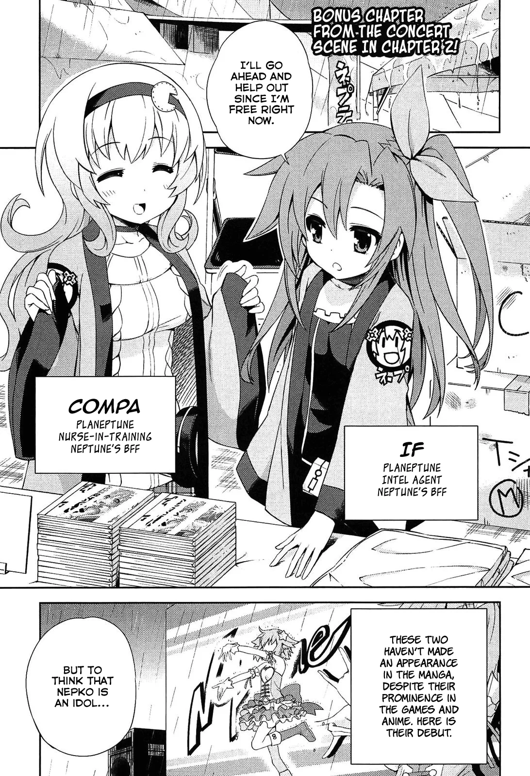 Read Choujigen Game Neptune – Hello New World Chapter 2.5 - Volume 1 Omake Online