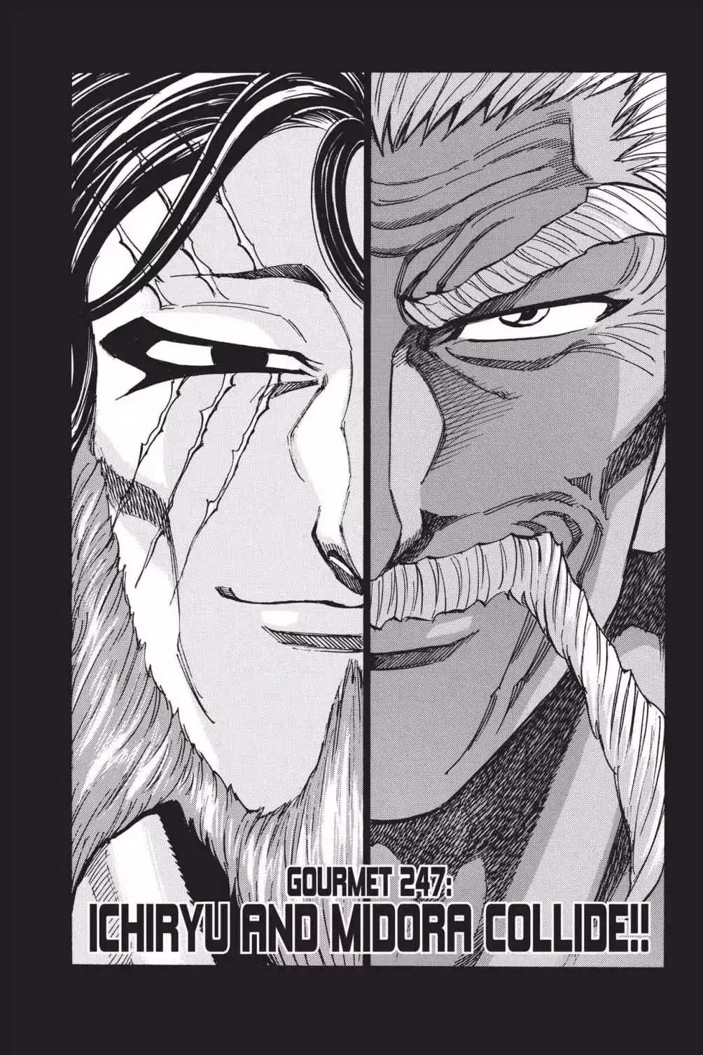 Read Toriko Chapter 247 - Vol.28 Gourmet 247: Ichiryu and Midora Collide!! Online