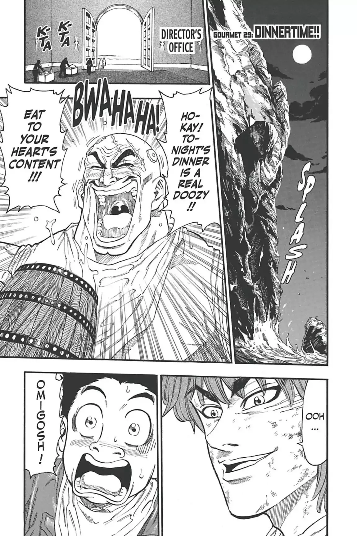 Read Toriko Chapter 29 - Vol.4 Gourmet 29: Dinnertime!! Online