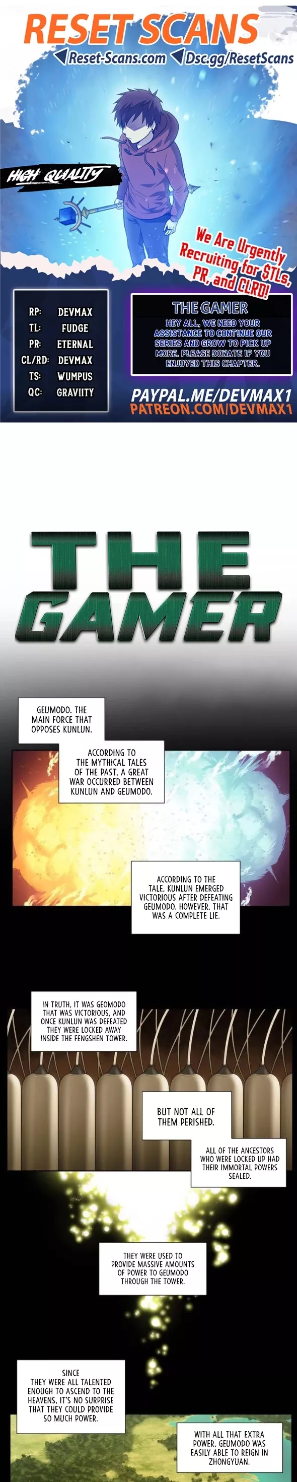 Read The Gamer Chapter 385 - S5: 36 Online