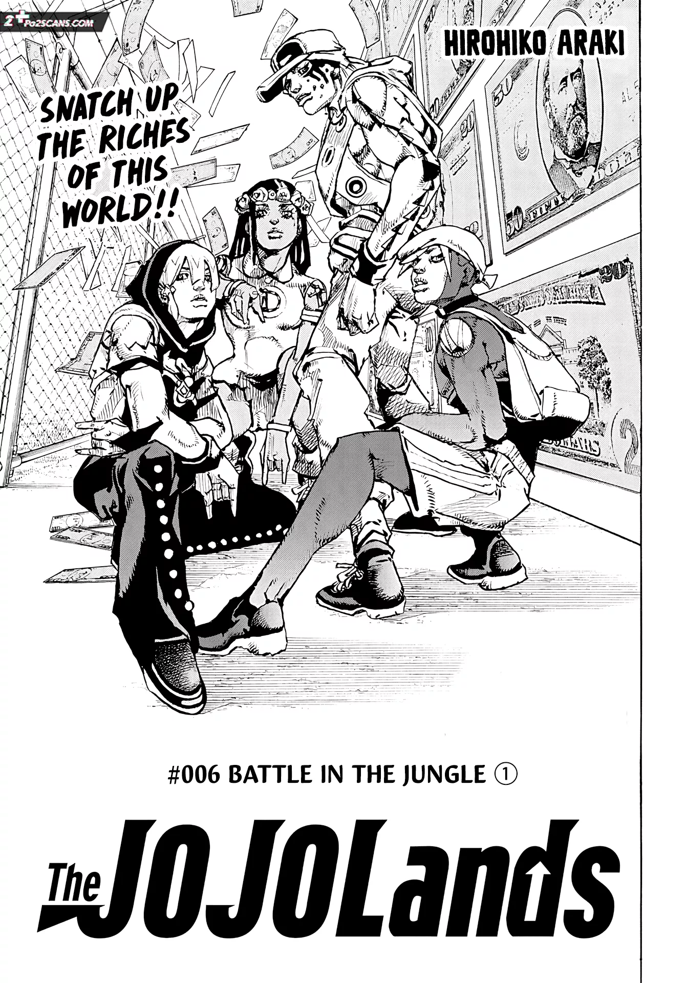 Read JoJo’s Bizarre Adventure Part 9: The JoJoLands Chapter 6 - Battle In The Jungle Online