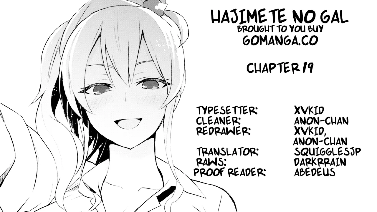 Read Hajimete no Gal Chapter 19 - The First Pool Online