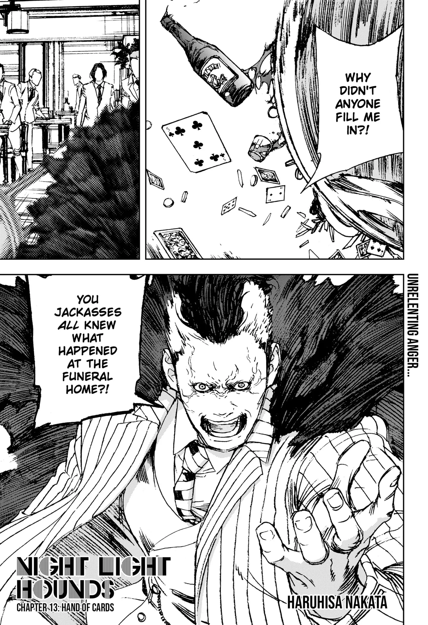 Read Night Light Hounds Chapter 13 - Hand of Cards Online