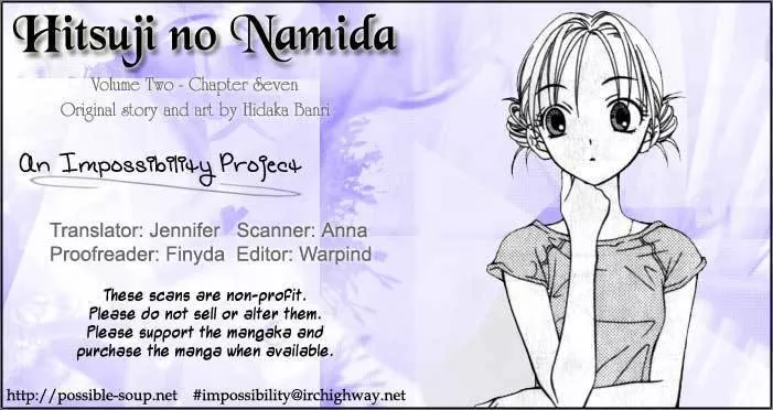 Read Hitsuji no Namida Chapter 7 Online