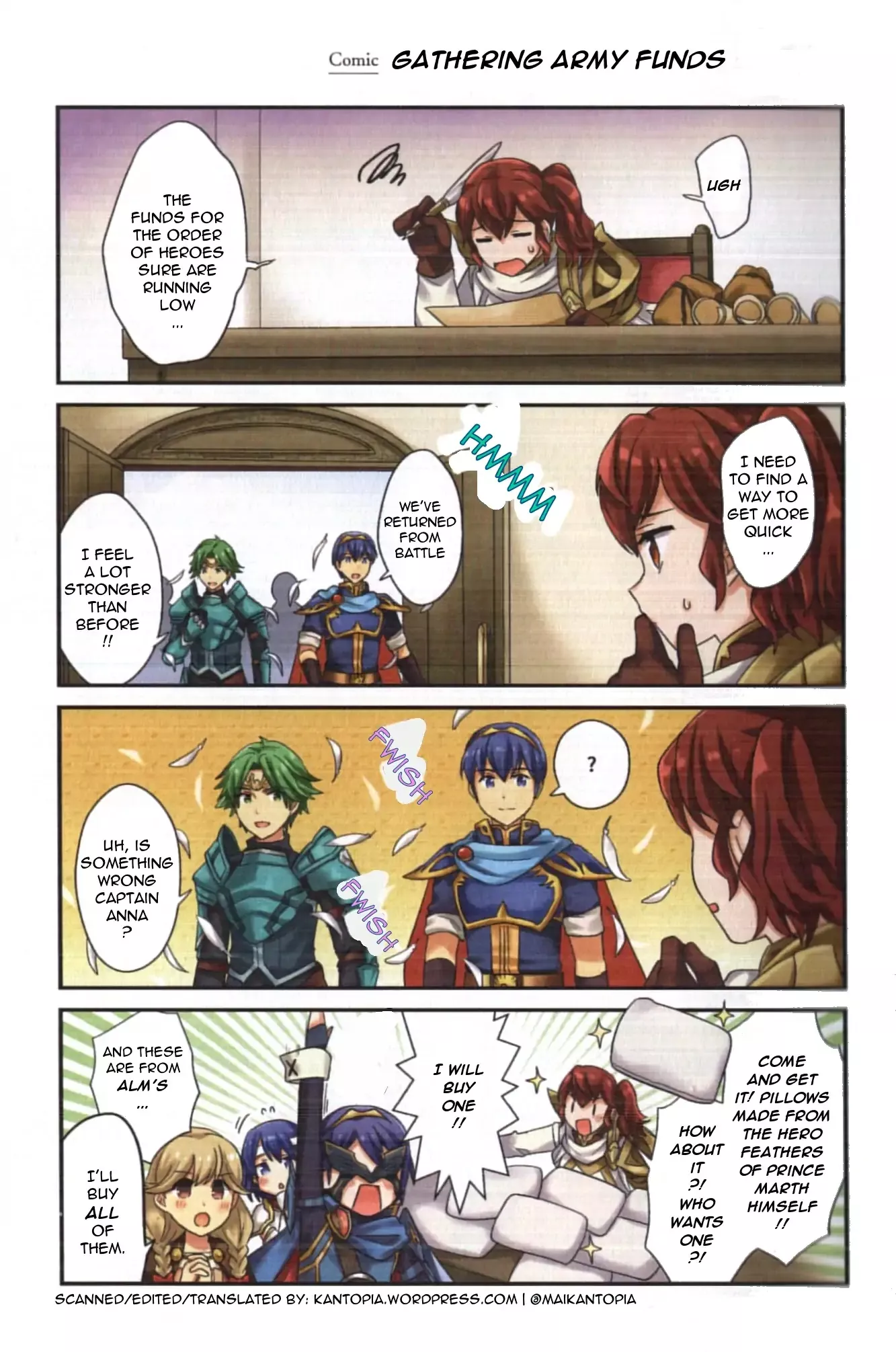 Read Fire Emblem Heroes Daily Lives of the Heroes Chapter 0.4 Online