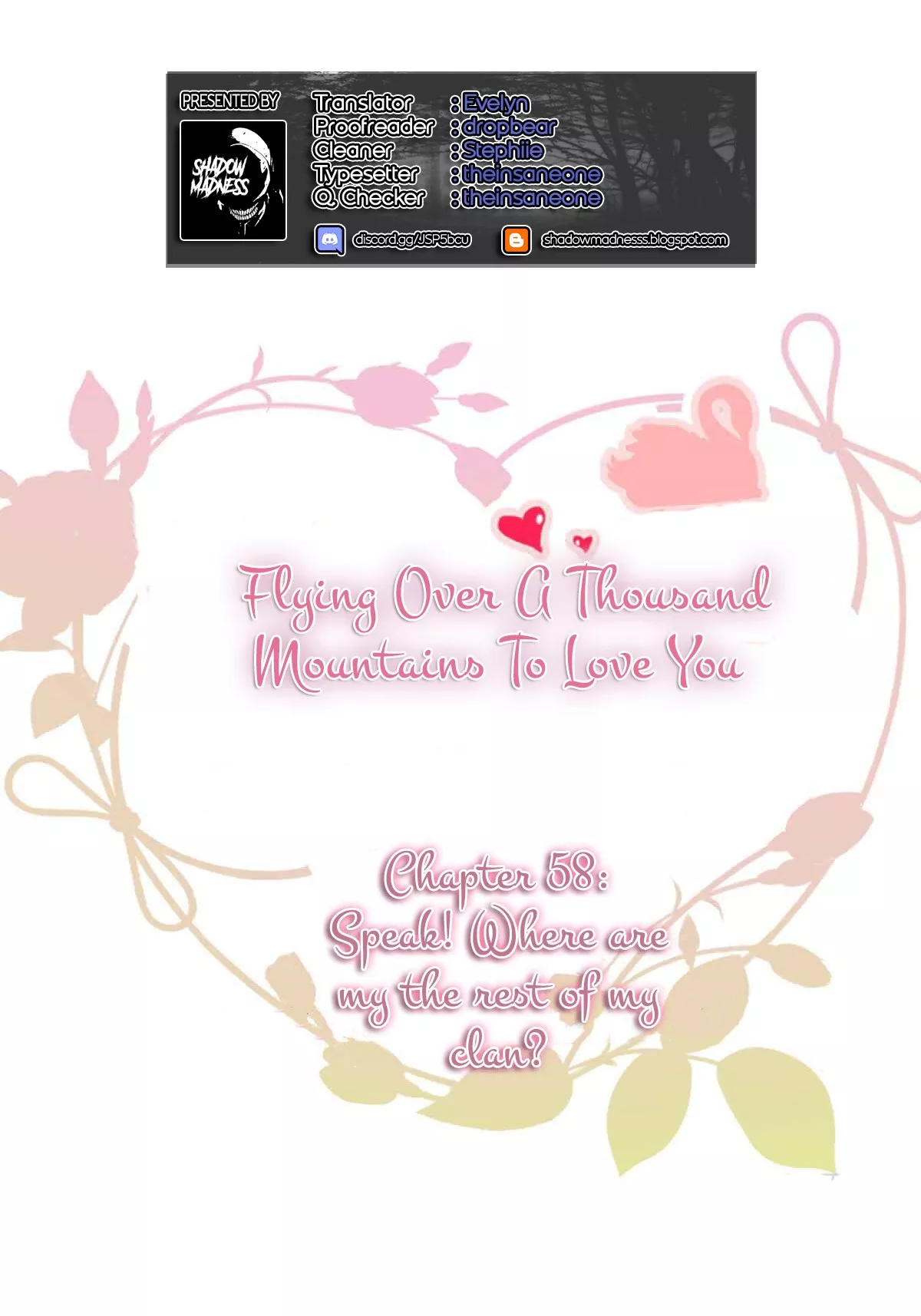 Read Flying Over a Thousand Mountains to Love You Chapter 58 Online