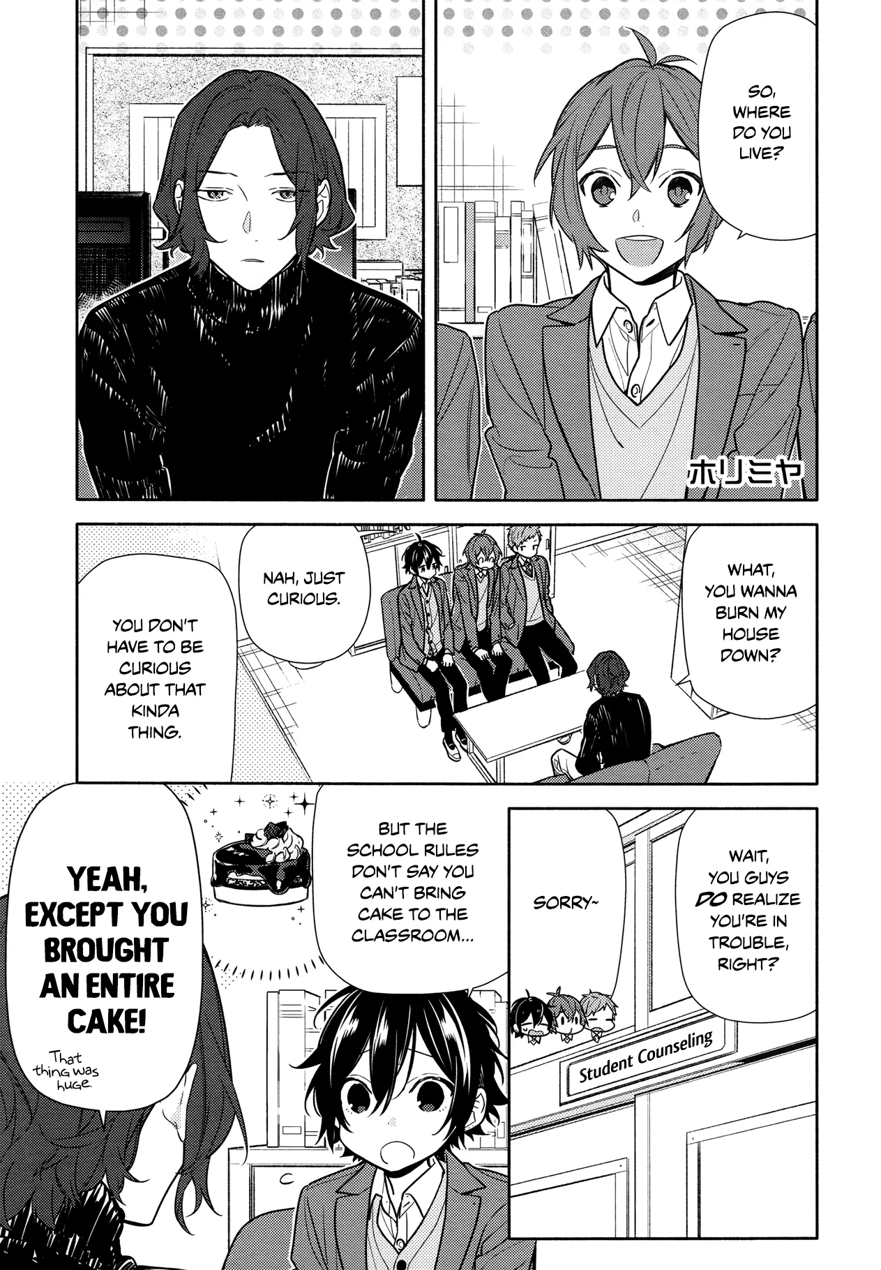 Read Horimiya Chapter 112 - Distracted Online