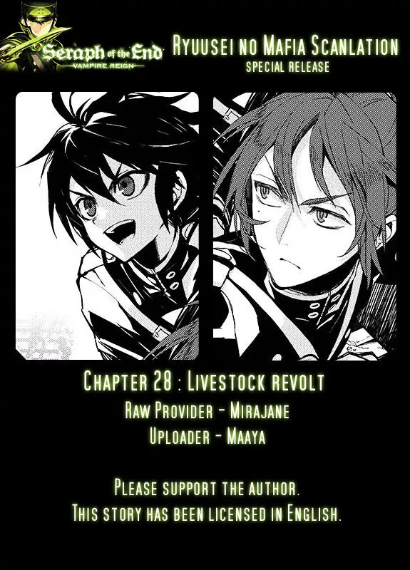 Read Seraph of the End Chapter 28 - Livestock Revolt Online