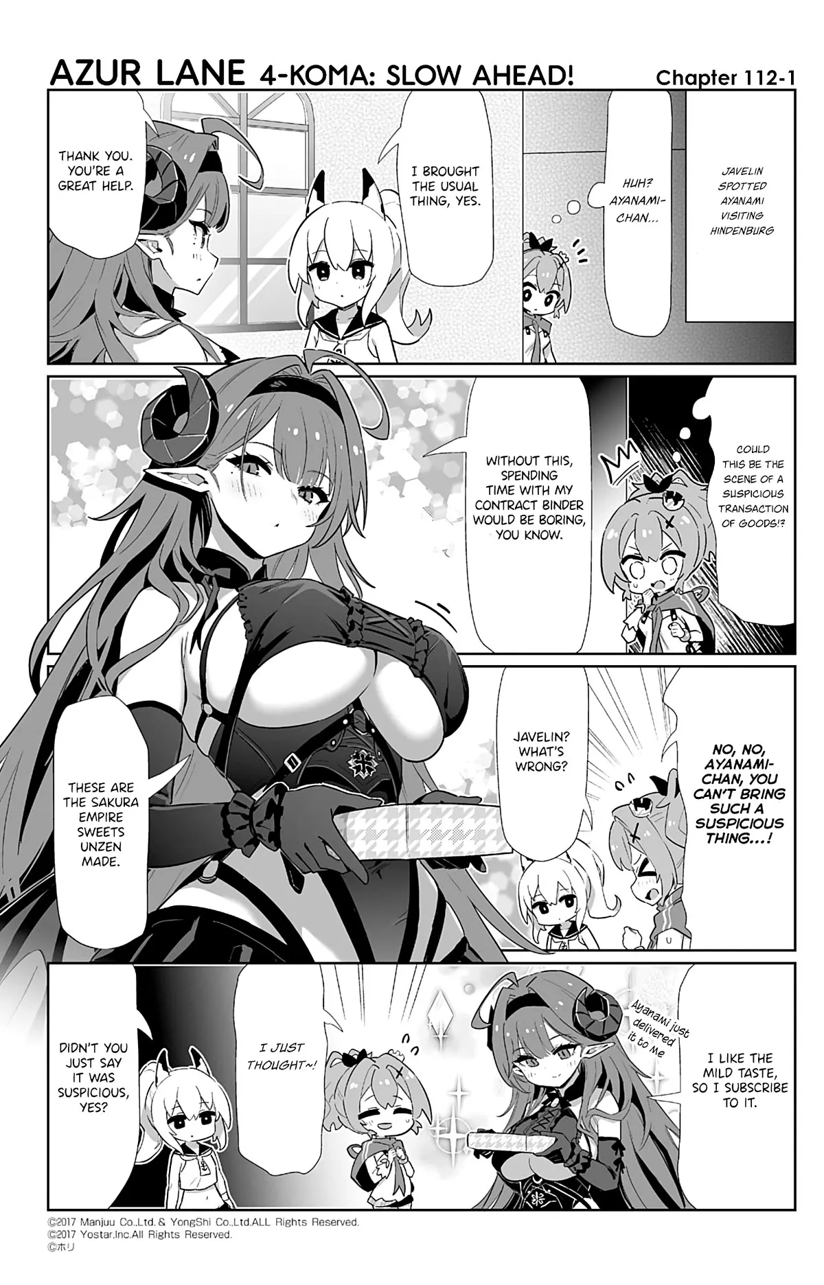 Read Azur Lane 4-koma: Slow Ahead Chapter 112 - Hindenburg Online