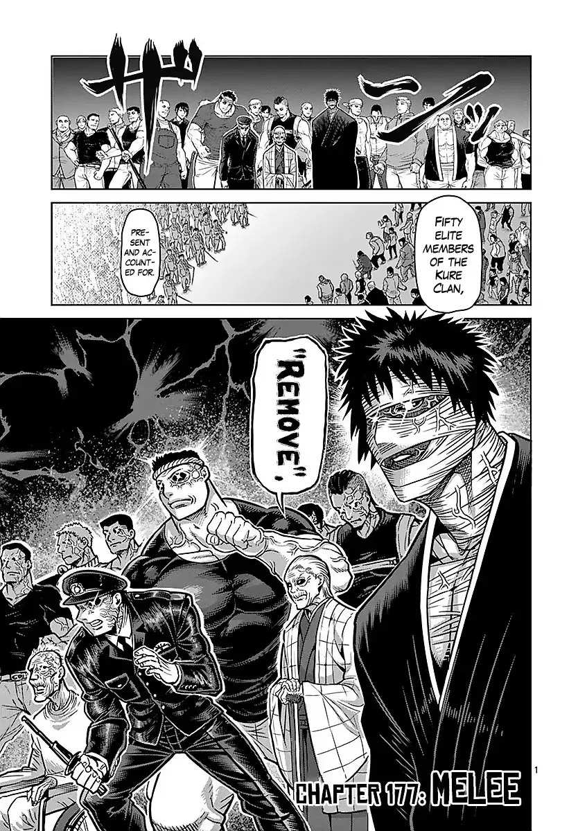 Read Kengan Ashura Chapter 177 - Melee Online