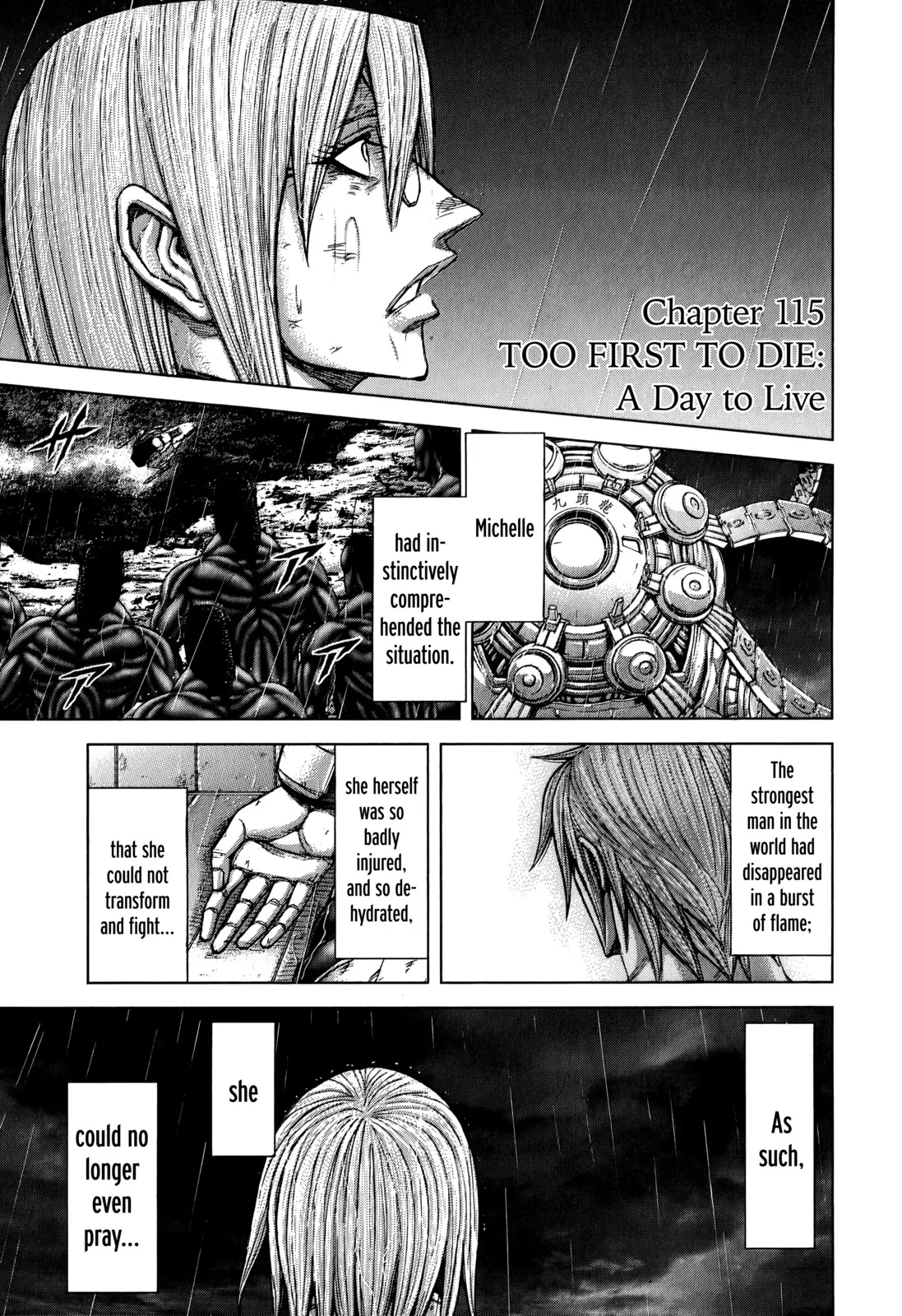 Read Terra Formars Chapter 115 - TOO FIRST TO DIE A Day to Live Online