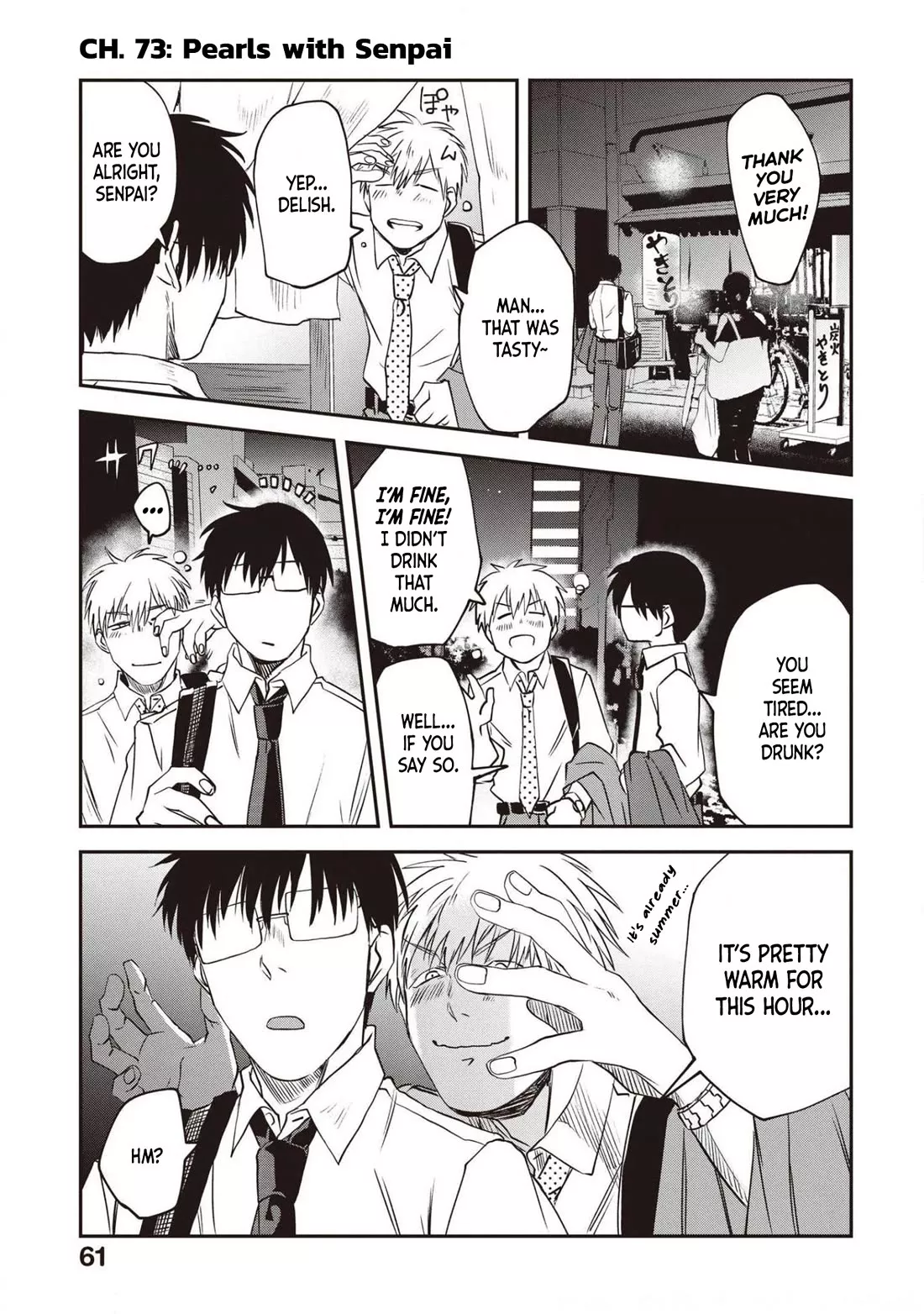 Read Meshinuma Chapter 73 - Pearls with Senpai Online