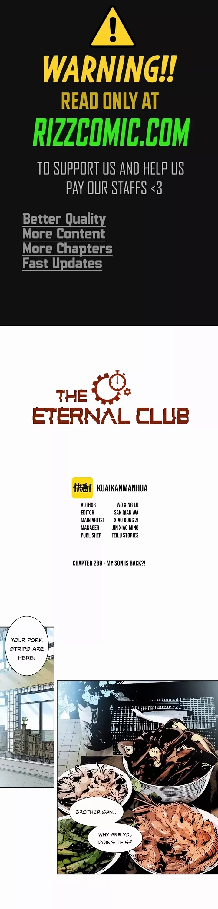 Read Eternal Club Chapter 269 Online