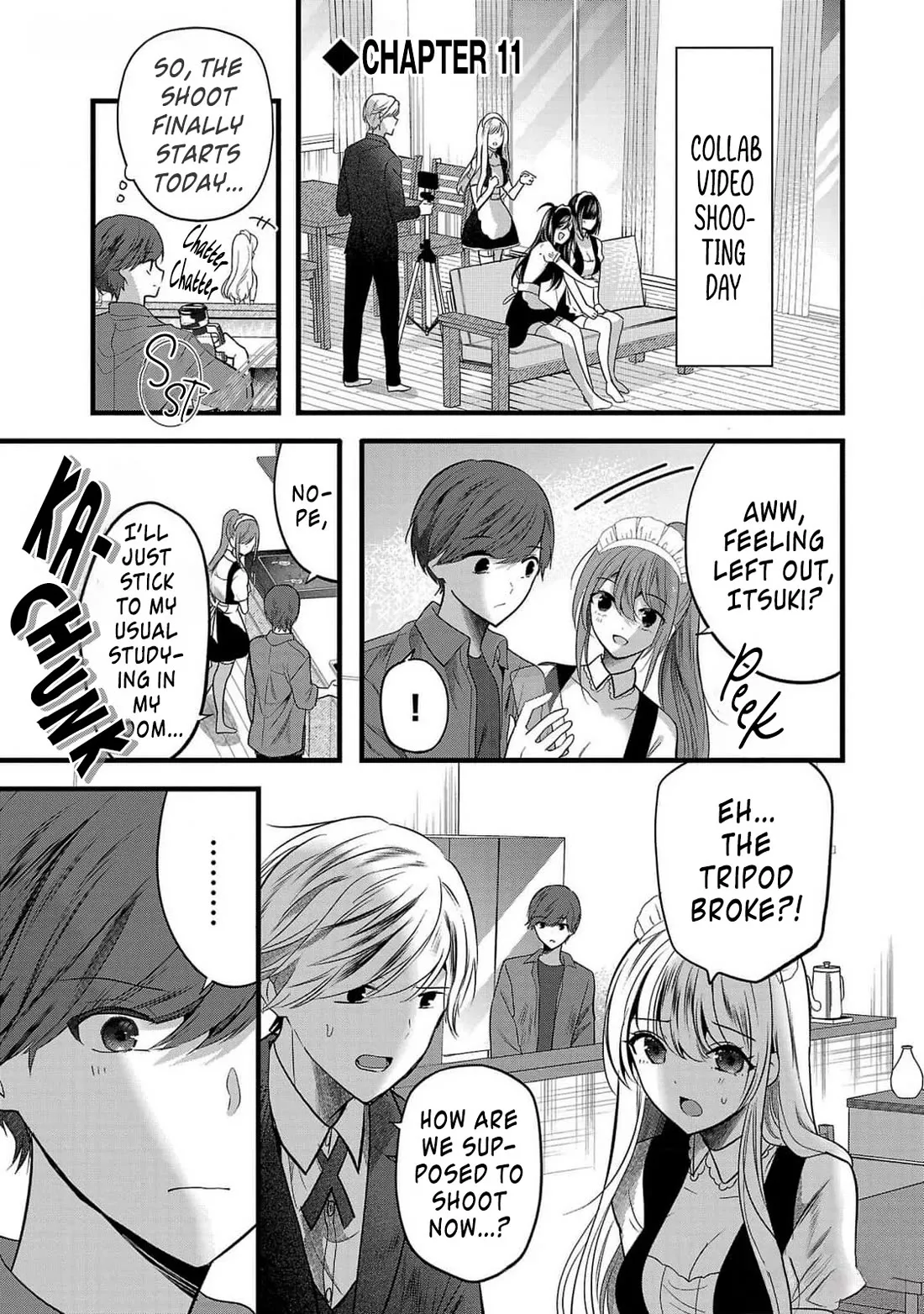 Read Kimi ni Koisuru Sanshimai Chapter 11 Online