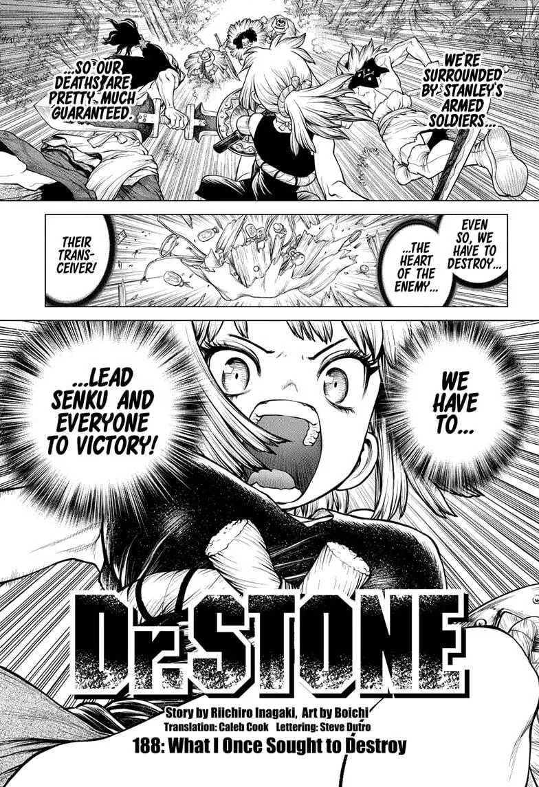 Read Dr. Stone Chapter 188 Online