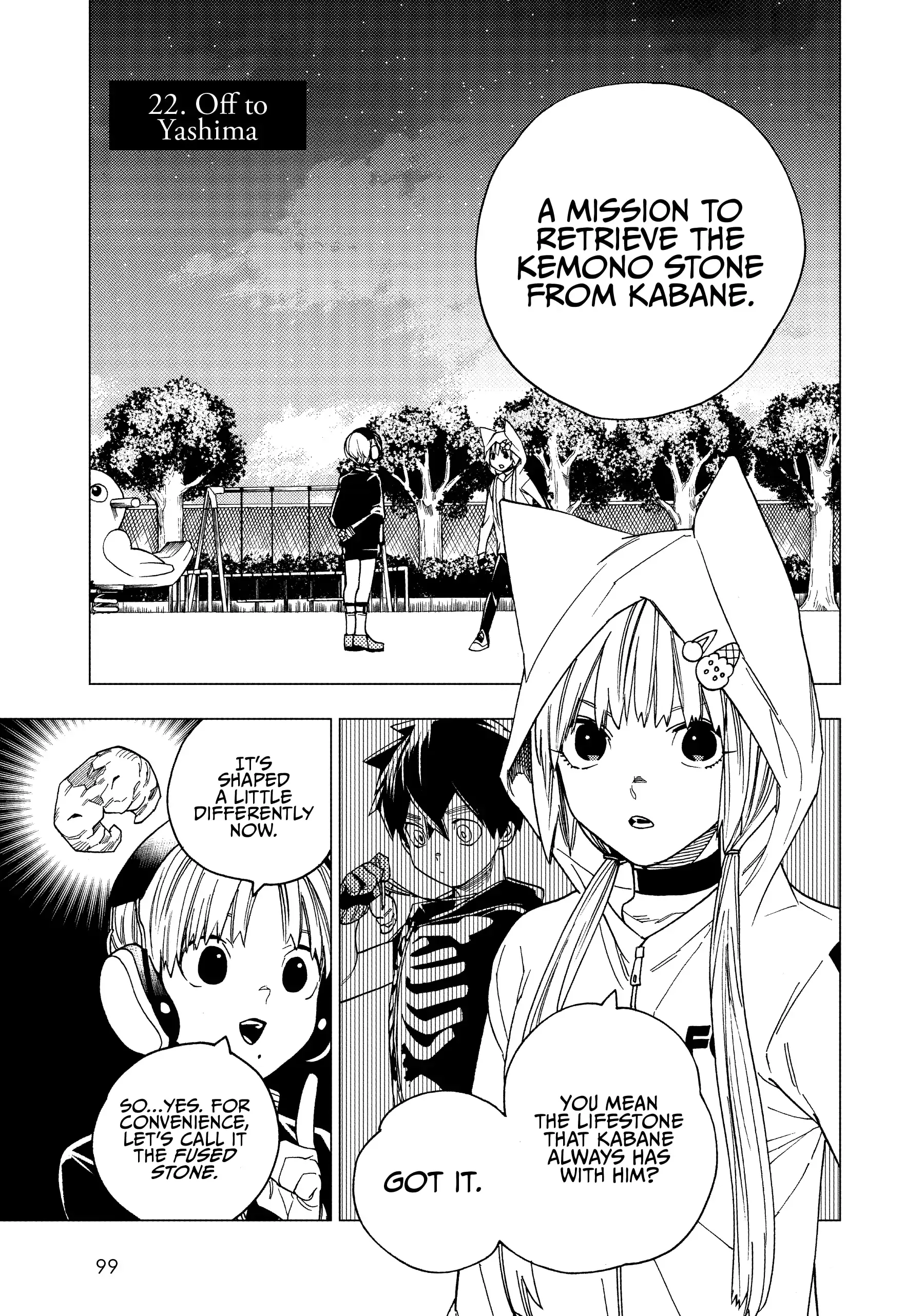 Read Kemono Jihen Chapter 22 Online