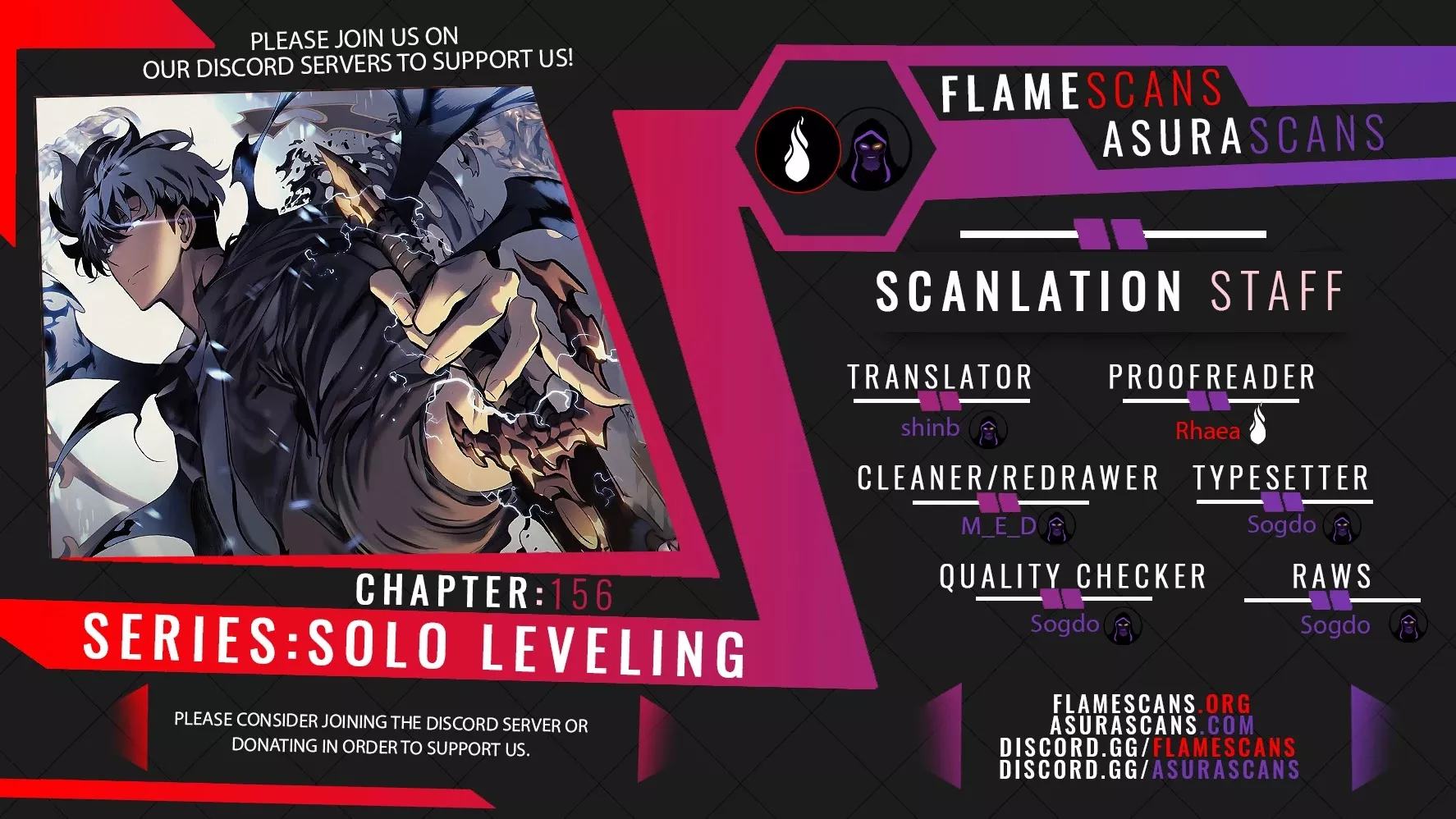 Read Solo Leveling Chapter 156 Online