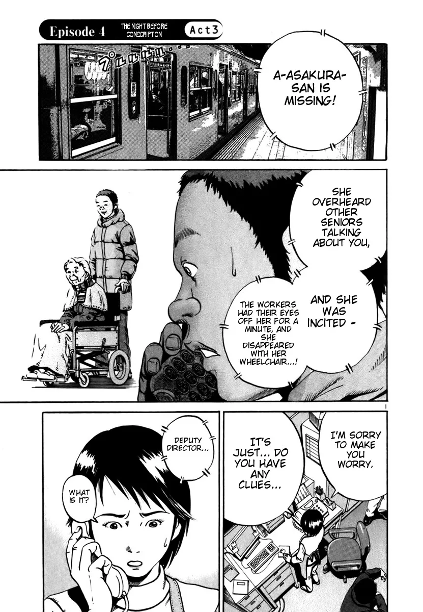 Read Ikigami Chapter 12 - The Night Before Conscription Act 3 Online