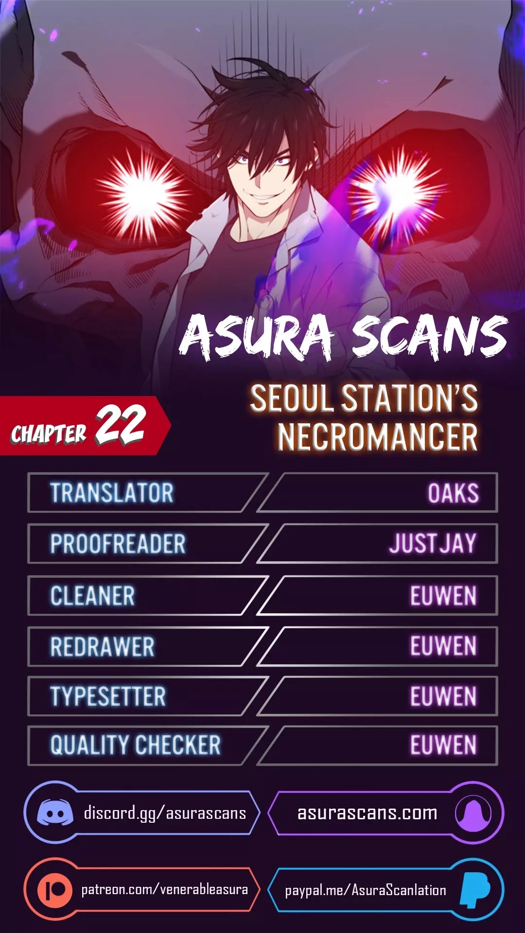 Read Seoul Station’s Necromancer Chapter 22 Online