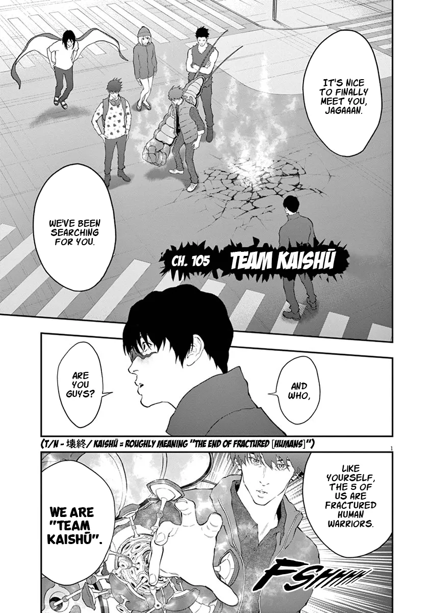 Read Jagaaaaaan Chapter 105 - Team Kaishū Online