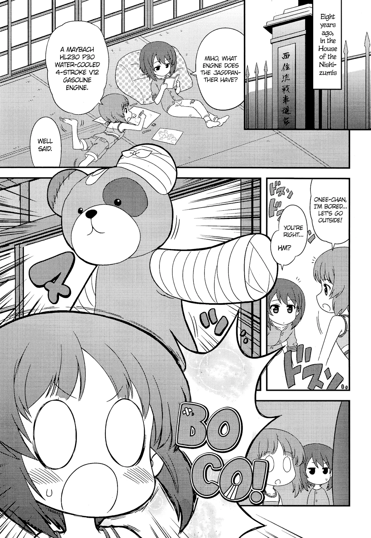 Read Girls & Panzer – Motto Love Love Sakusen desu! Chapter 40 - It's "We're together with Boco!"! Online