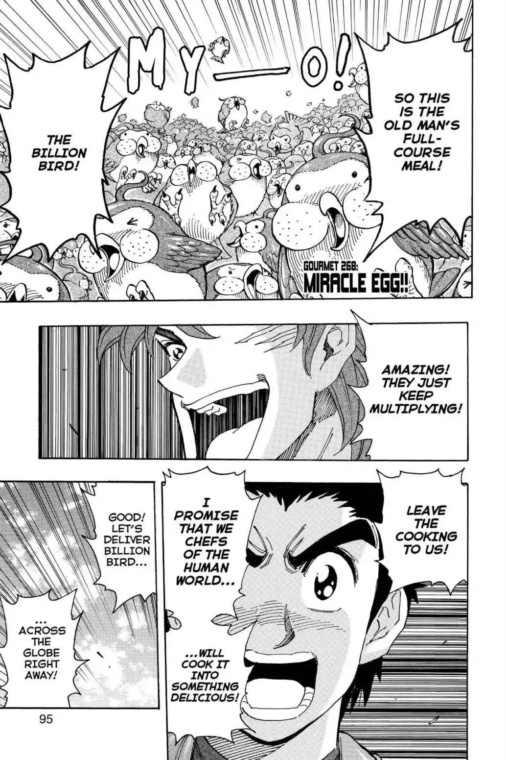 Read Toriko Chapter 268 - Vol.30 Gourmet 268: Miracle Egg!! Online