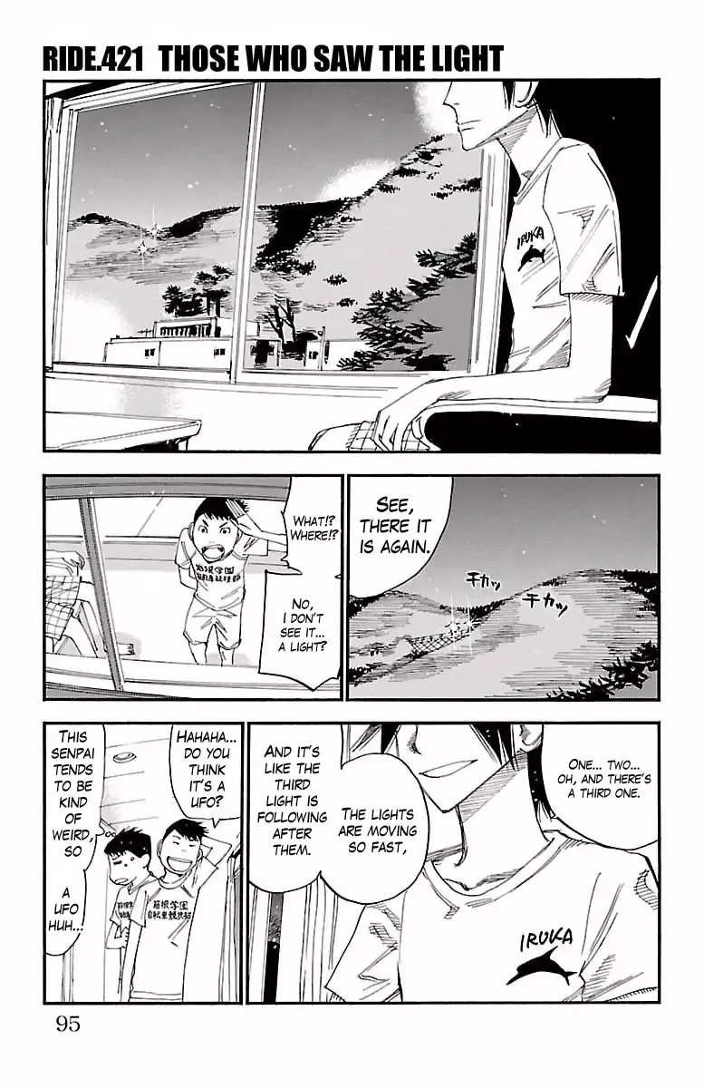 Read Yowamushi Pedal Chapter 421 - those who saw the light Online