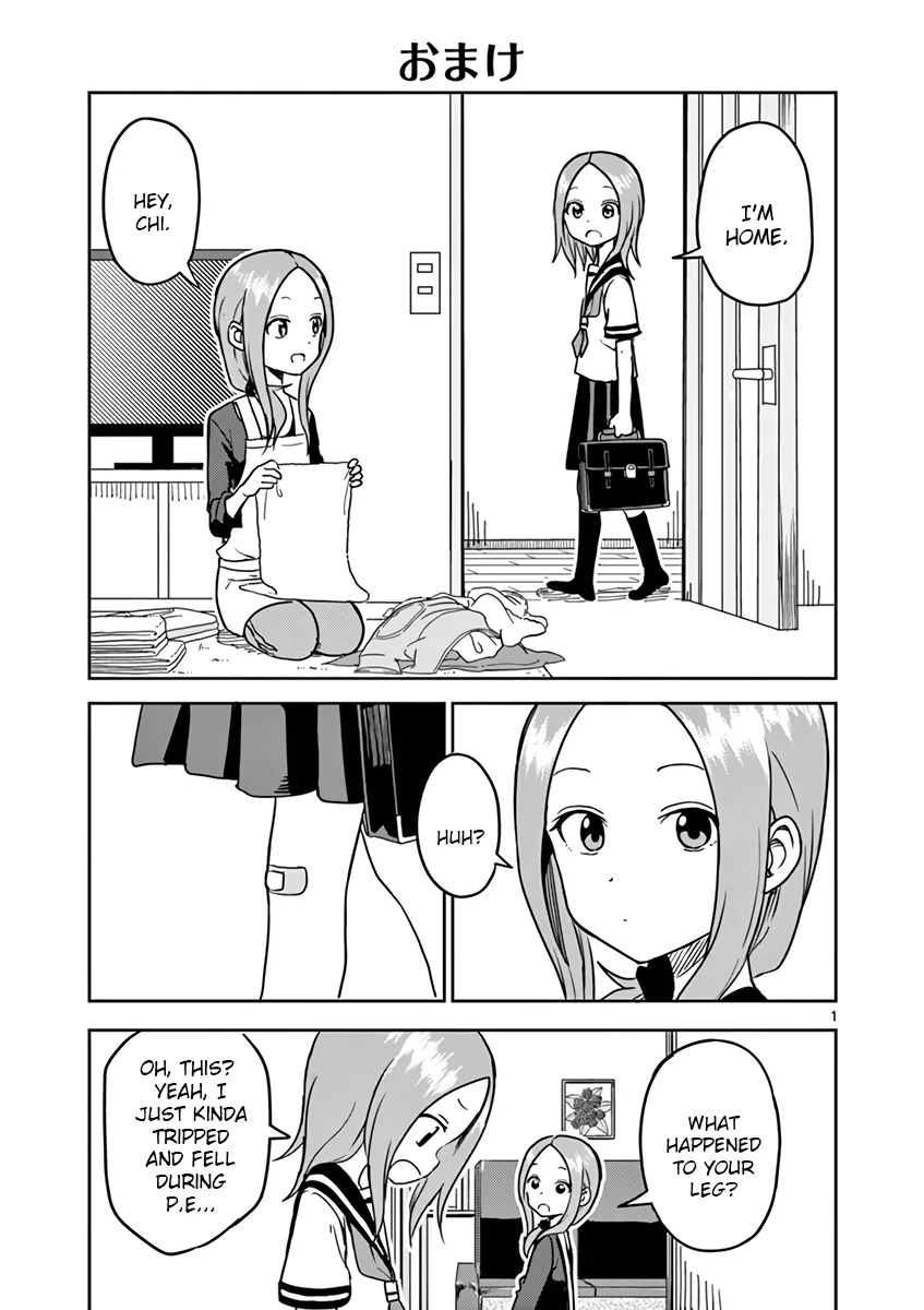 Read Karakai Jouzu no (Moto) Takagi-san Chapter 117.5 - Volume 9 Omake Chapter Online