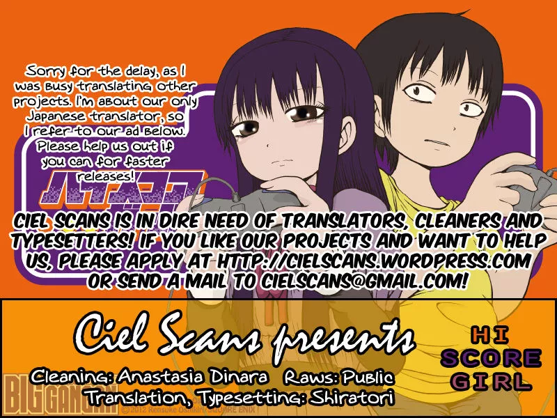 Read High Score Girl Chapter 9 Online