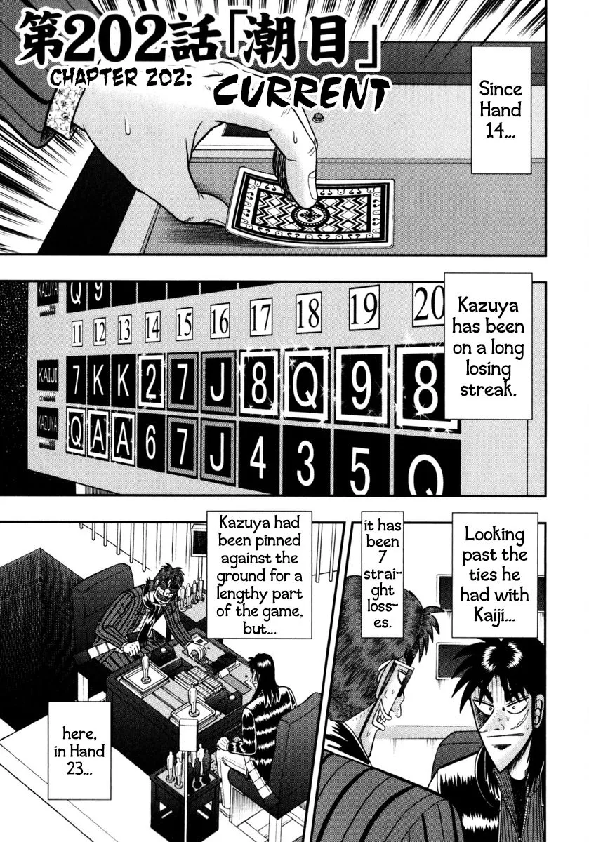 Read Gambling Outcast Kaiji: The One Poker Arc – Kaiji Part 5 Chapter 202 - Current Online