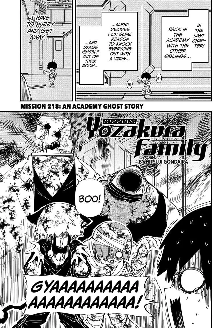 Read Mission: Yozakura Family Chapter 218 Online