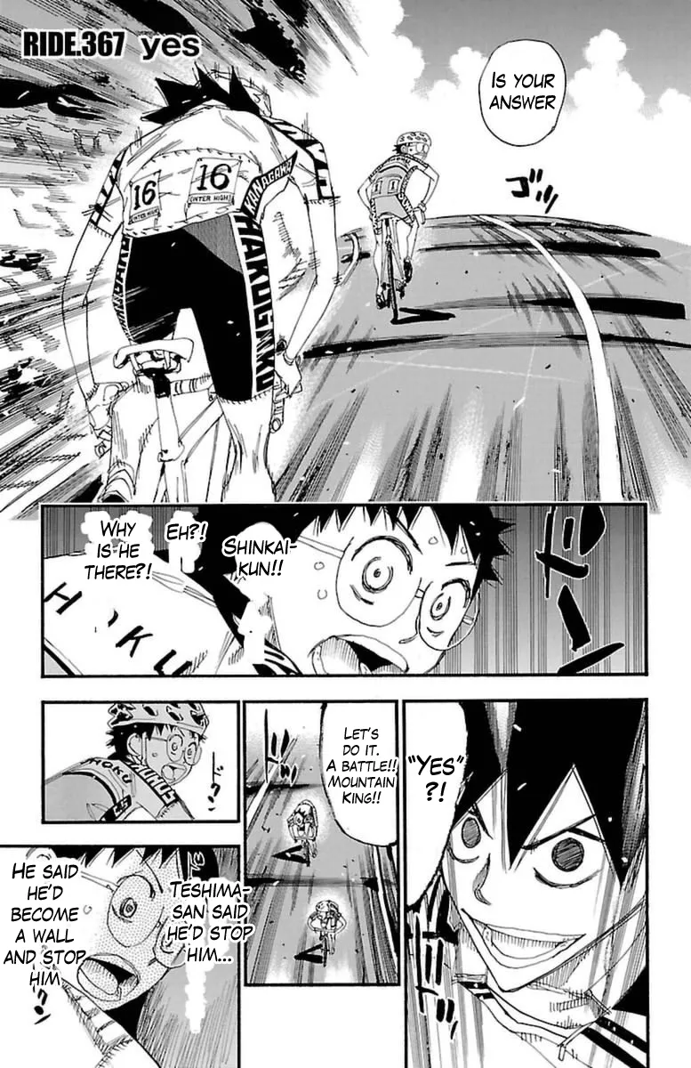 Read Yowamushi Pedal Chapter 367 - Yes Online