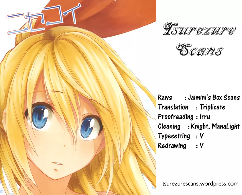 Read Nisekoi Chapter 221 - The Truth Online