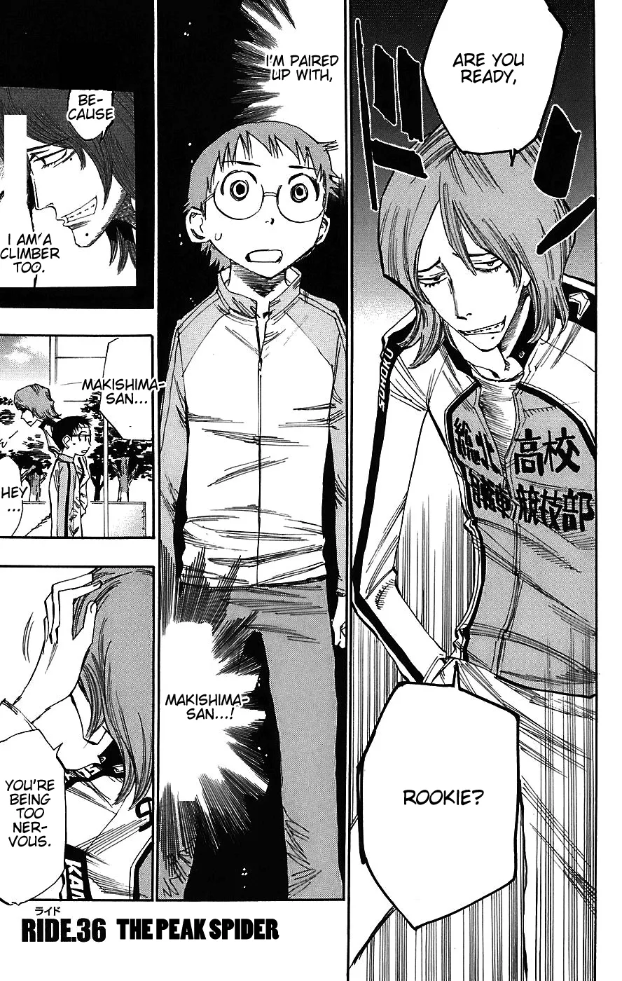 Read Yowamushi Pedal Chapter 36 - The Peak Spider Online