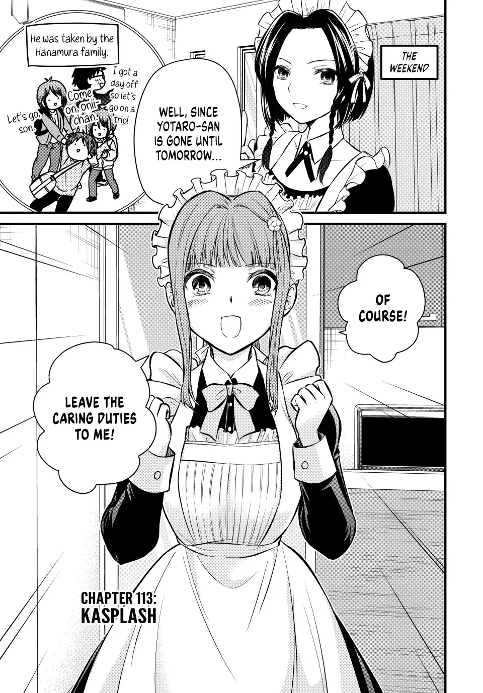 Read Ojousama no Shimobe Chapter 113 Online