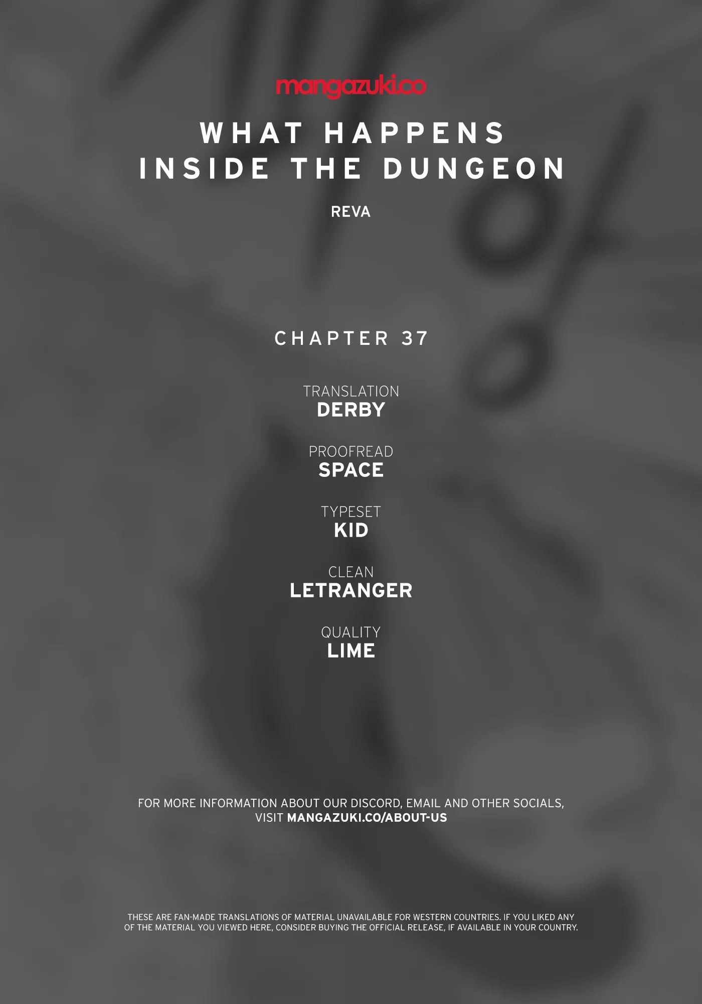 Read What Happens Inside the Dungeon Chapter 37 Online