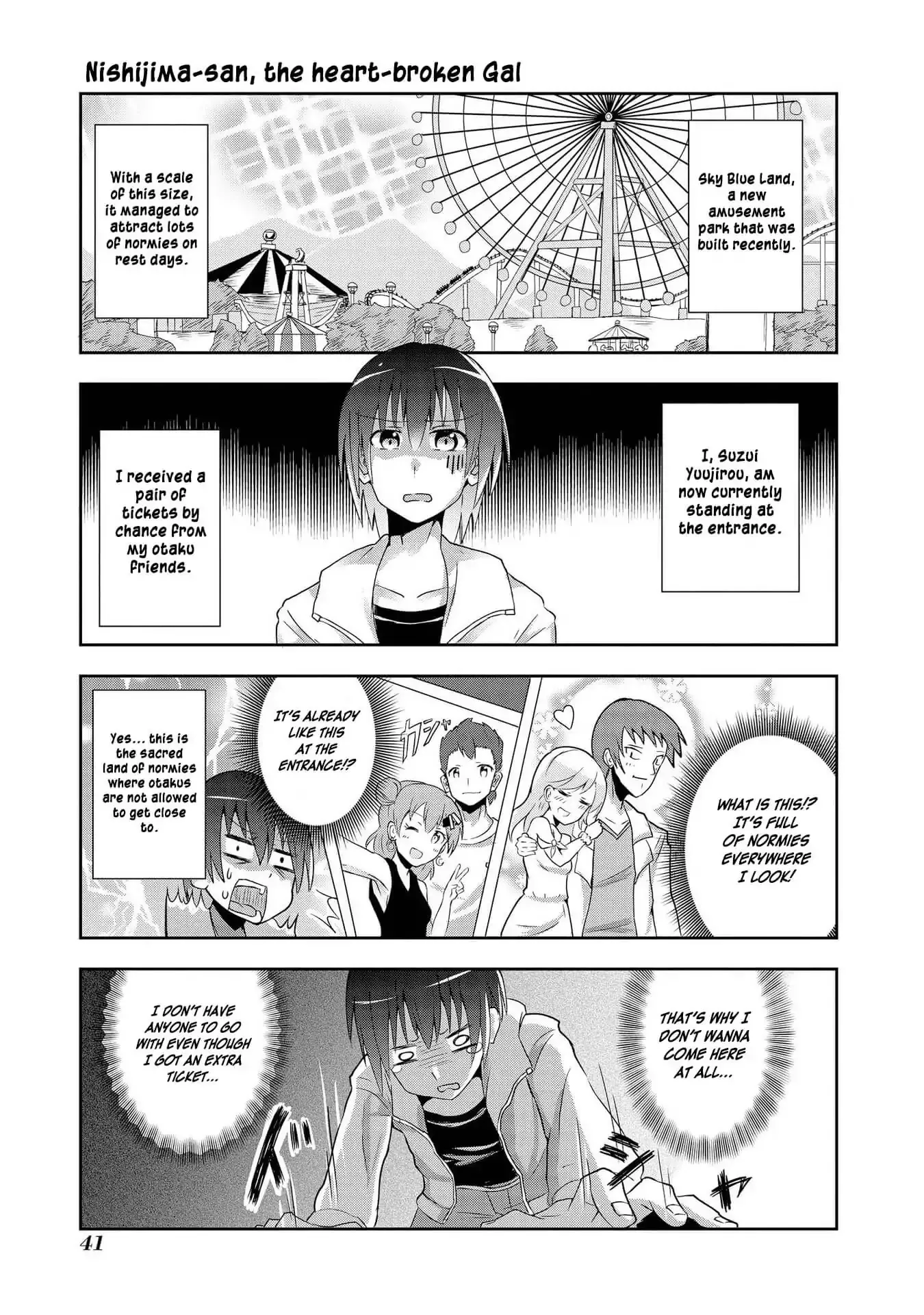Read Hyottoshite Gal wa Orera ni Yasashii node wa? Anthology Comic Chapter 17 - Nishijima-san, the heart-broken Gal Online