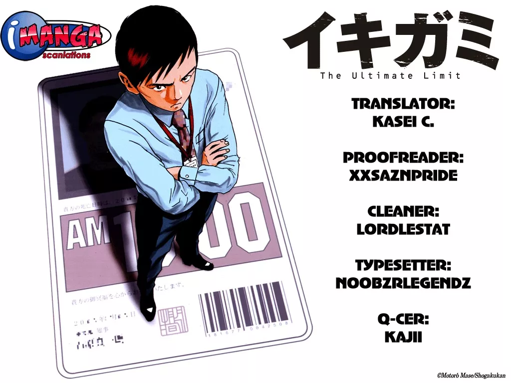 Read Ikigami Chapter 31 - The Paper Of Life Act 1 Online