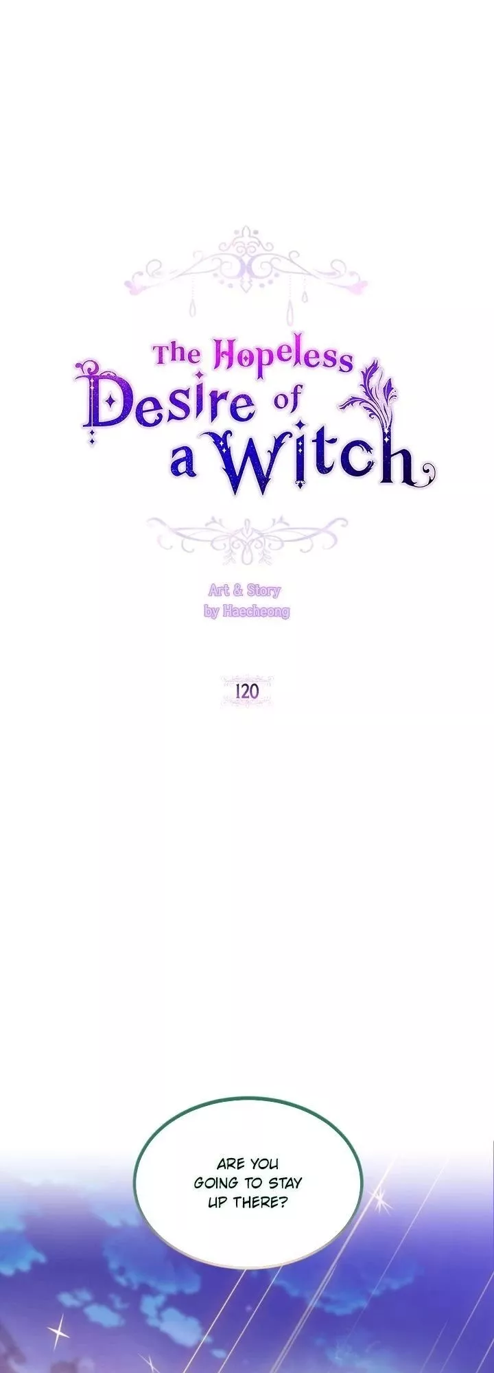 Read A Witch’s Hopeless Wish Chapter 120 Online