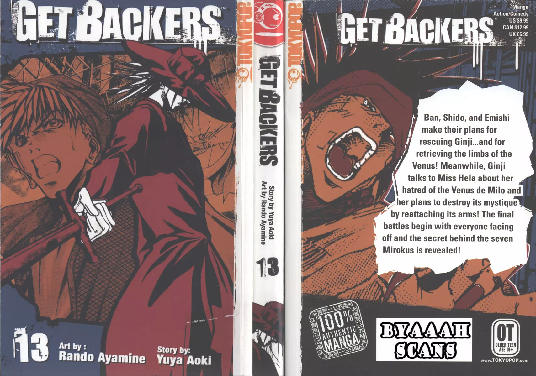 Read Get Backers Chapter 100 - Act VII: The Lost Arms of the Goddess (12): The Arms of the Enemy! Online