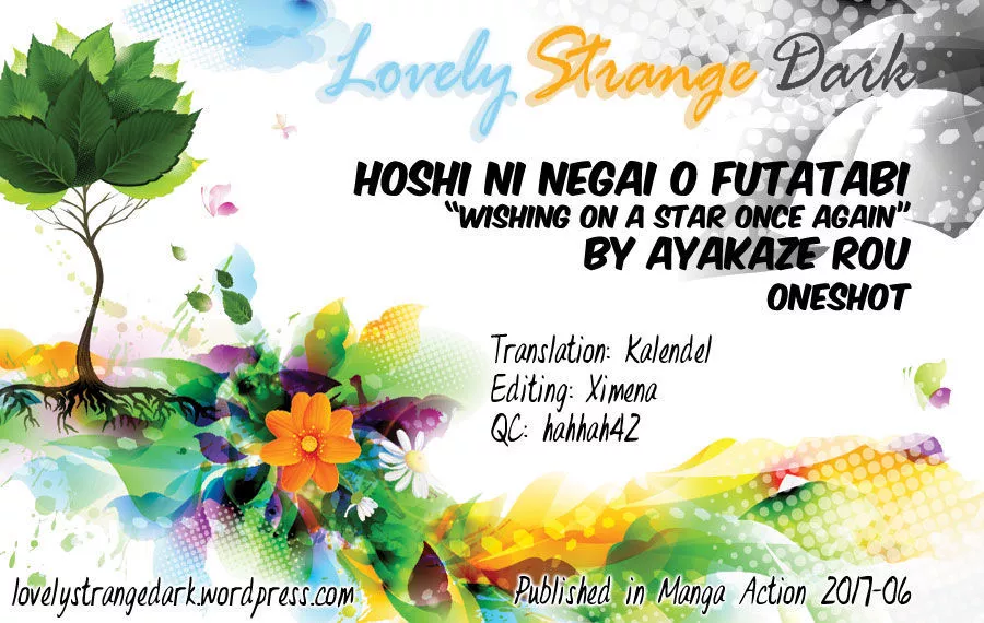 Read Hoshi ni Negai wo Futatabi Chapter 1 - Oneshot Online